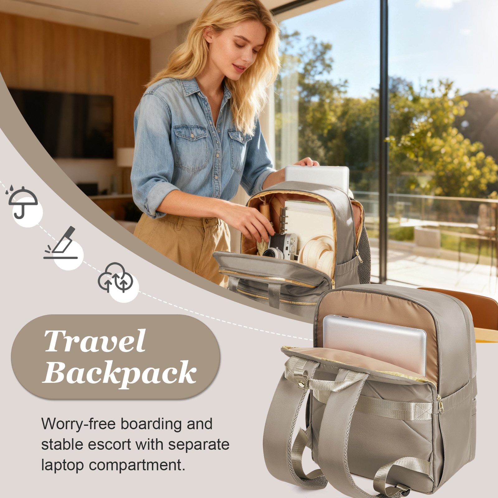 Ryanair 40x30x20 Travel Backpa - Trend Women Fashion のレビューと価格