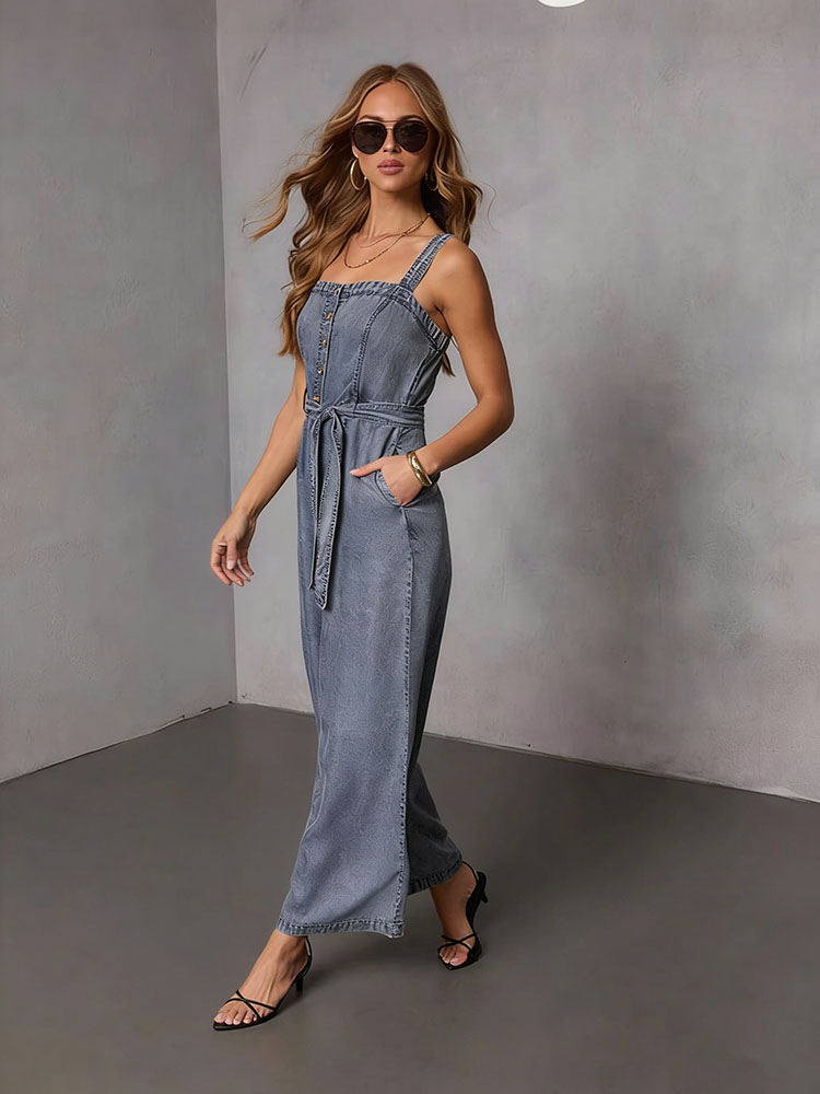 Summer Vintage Women Denim Jum - Women'S Fashion Overalls のレビューと価格