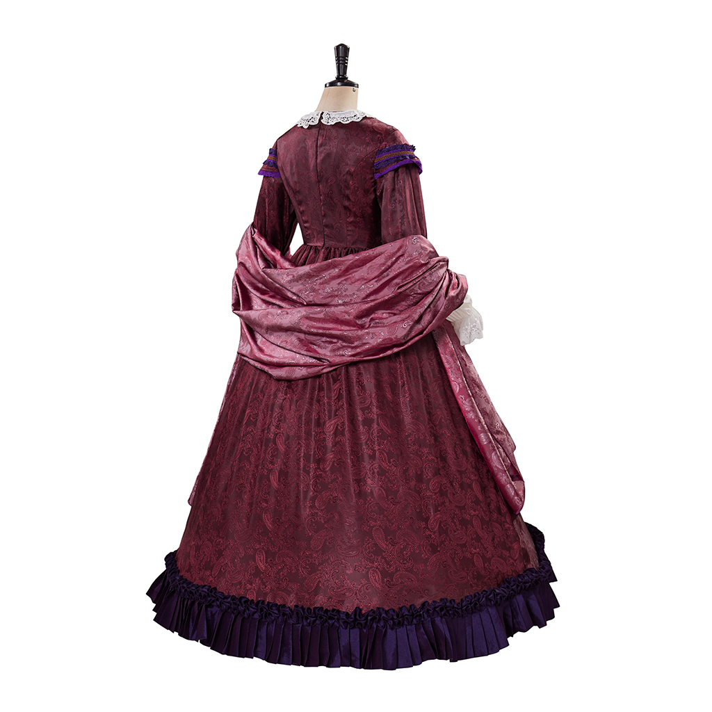 Movie Lincoln Cosplay Mary Tod - Women Fashion Gown のレビューと価格