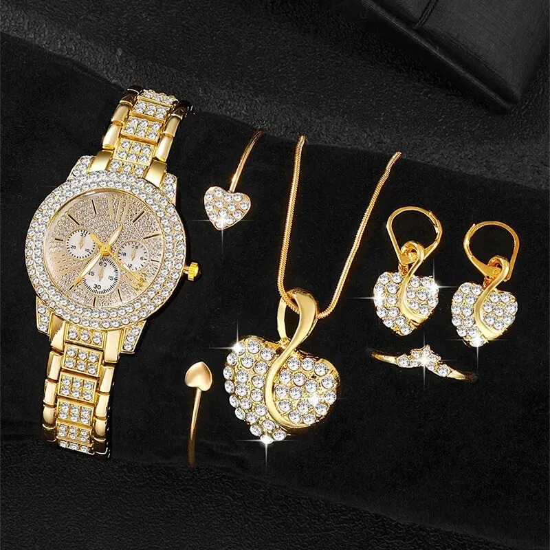 Women's Quartz Watch Gold Luxu - Women'S Fashion Gifts のレビューと価格