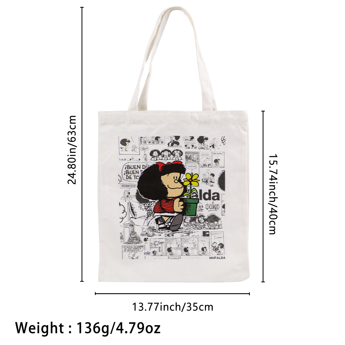 Fashion Canvas Tote Bag Women  - Canvas Tote Bag のレビューと価格
