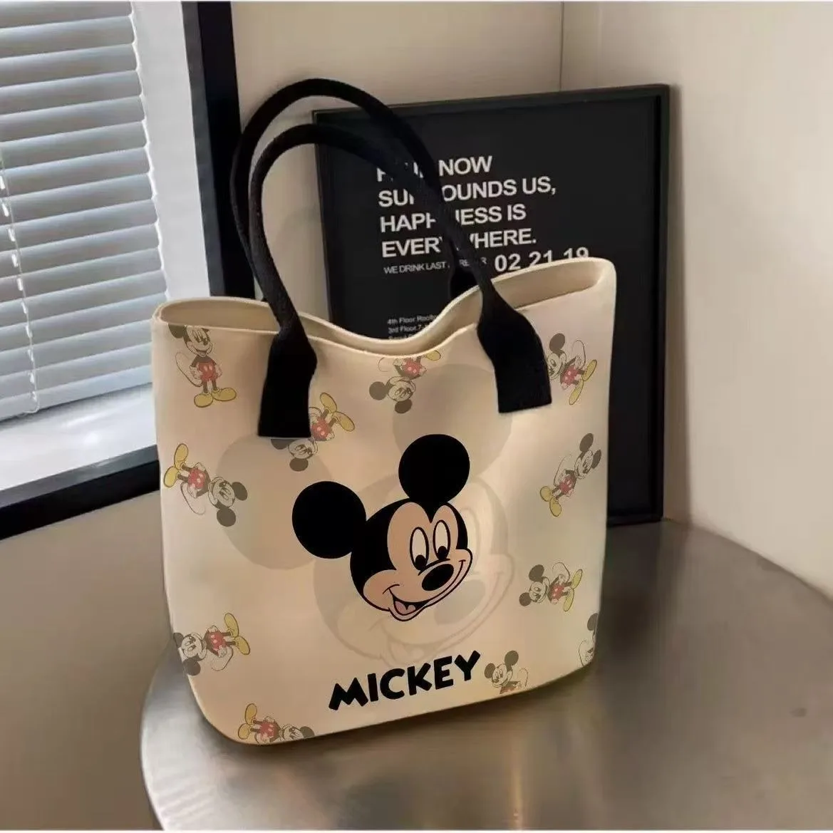 Disney Mickey Mouse Minnie Lar - Canvas Tote Bag のレビューと価格