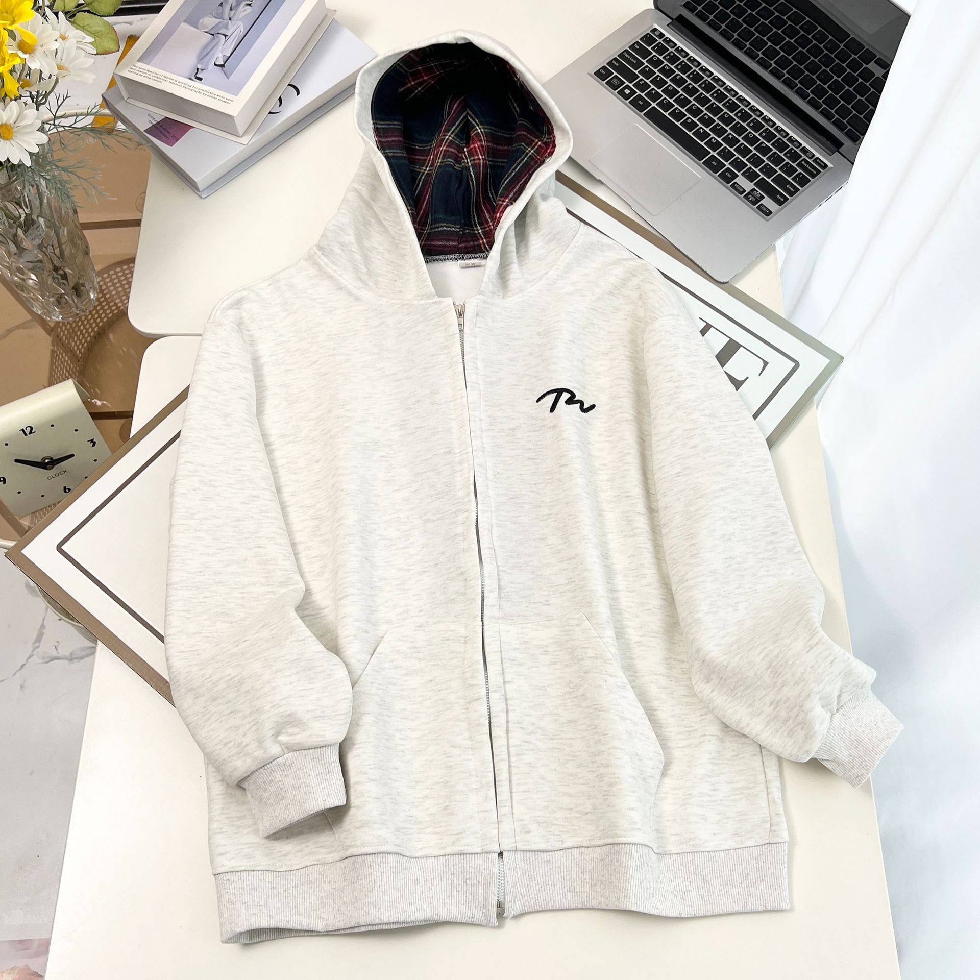 XXXXL Fashion Plus Size Women' - Women'S Fashion Zip Hoodie のレビューと価格