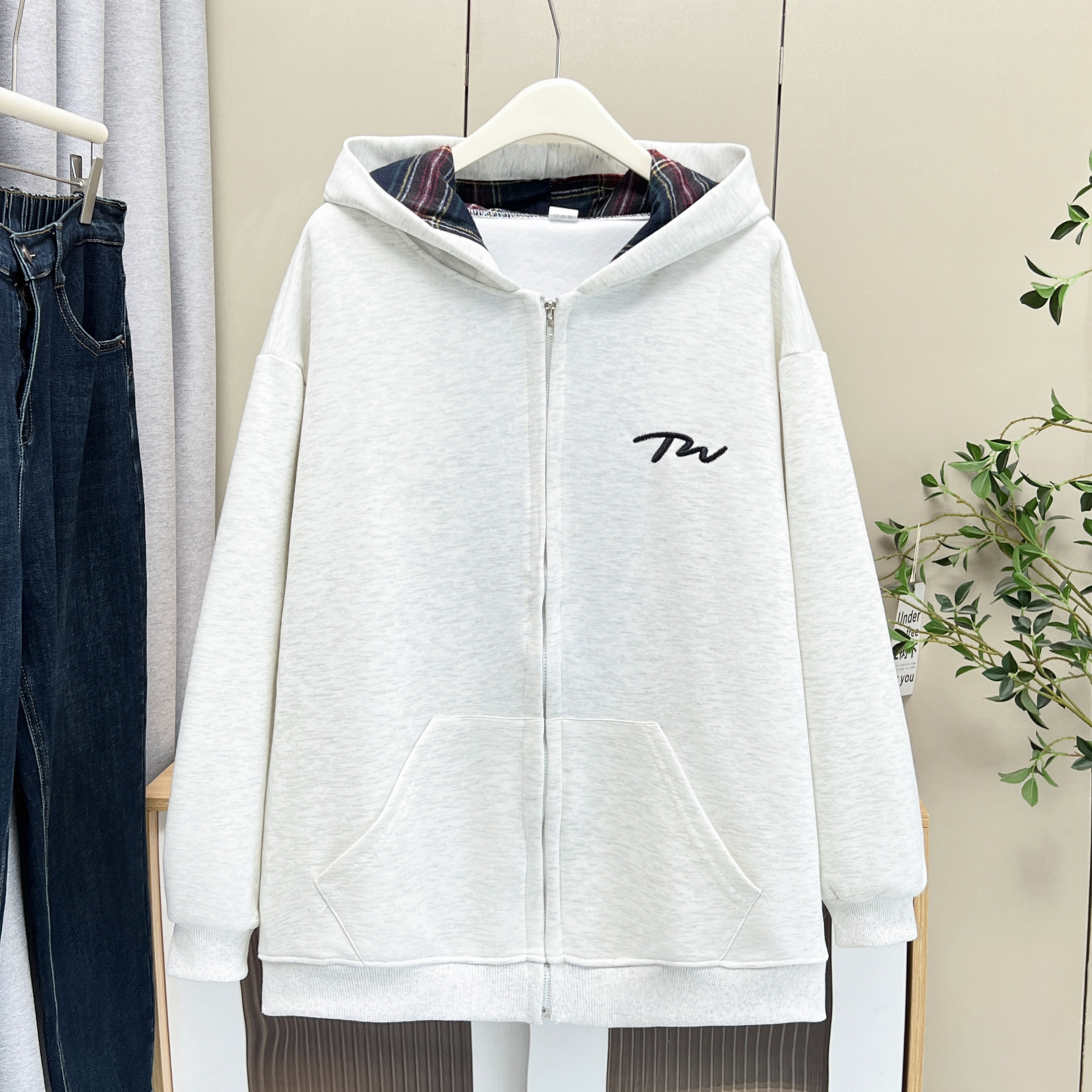 XXXXL Fashion Plus Size Women' - Women'S Fashion Zip Hoodie のレビューと価格