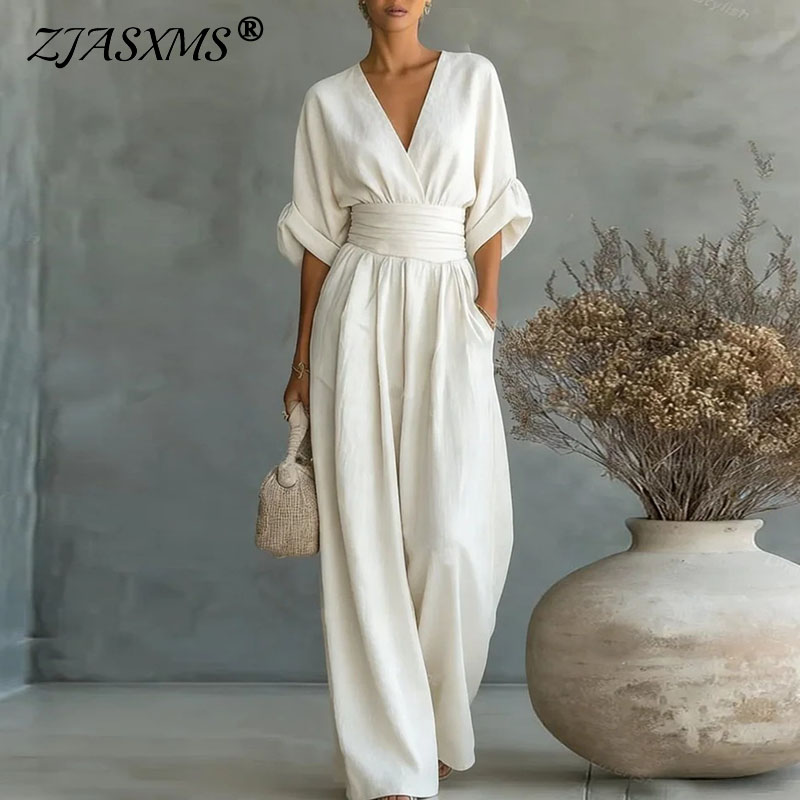 2026 Spring Deep V Neck Women' - Women'S Fashion Overalls のレビューと価格
