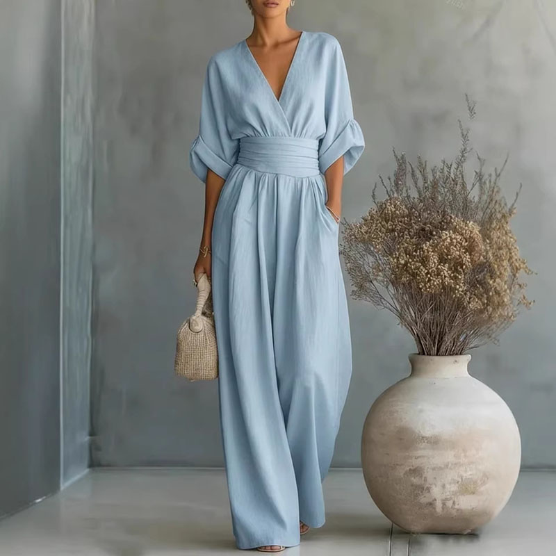 2026 Spring Deep V Neck Women' - Women'S Fashion Overalls のレビューと価格