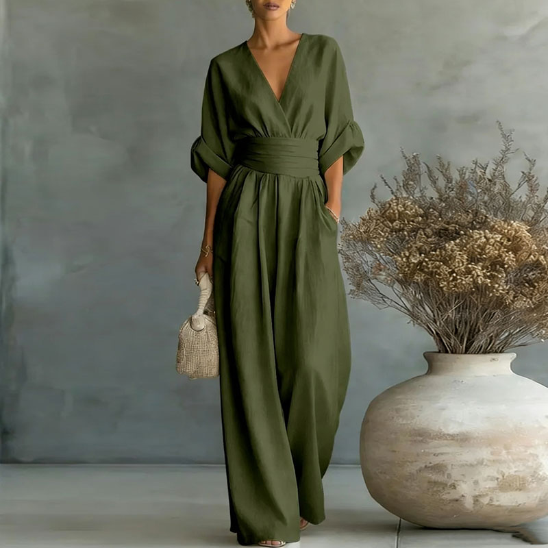 2026 Spring Deep V Neck Women' - Women'S Fashion Overalls のレビューと価格