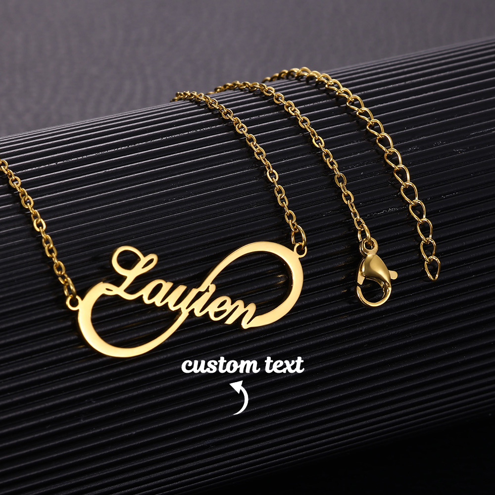 Custom Name Infinity Necklaces - Women Fashion Names のレビューと価格