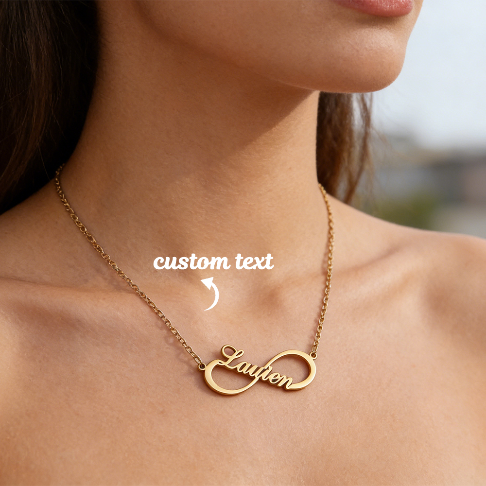 Custom Name Infinity Necklaces - Women Fashion Names のレビューと価格