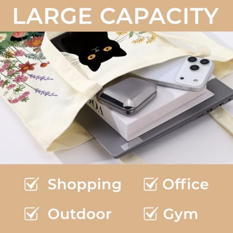 Cute Aesthetic Canvas Tote Bag - Canvas Tote Bag のレビューと価格