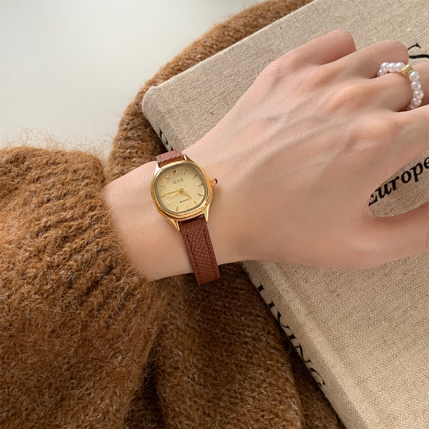 Mid ancient style slim strap w - Women Fashion Style のレビューと価格
