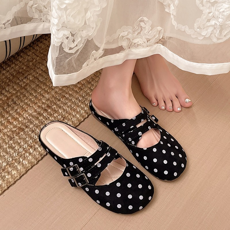 Polka Dot Flat Flops for Women - Women'S Fashion Spring Summer 2026 のレビューと価格