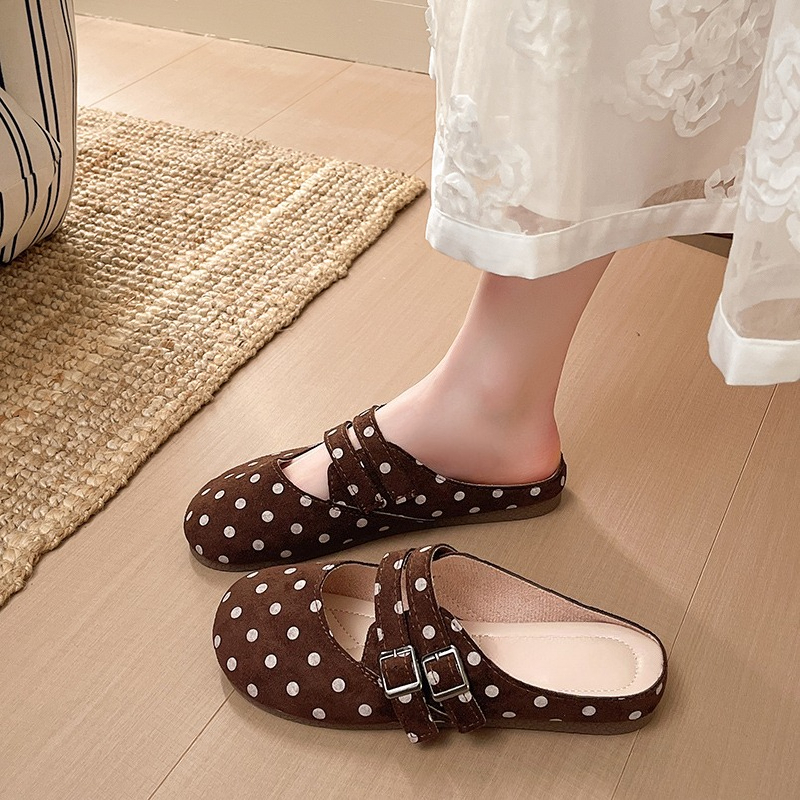 Polka Dot Flat Flops for Women - Women'S Fashion Spring Summer 2026 のレビューと価格
