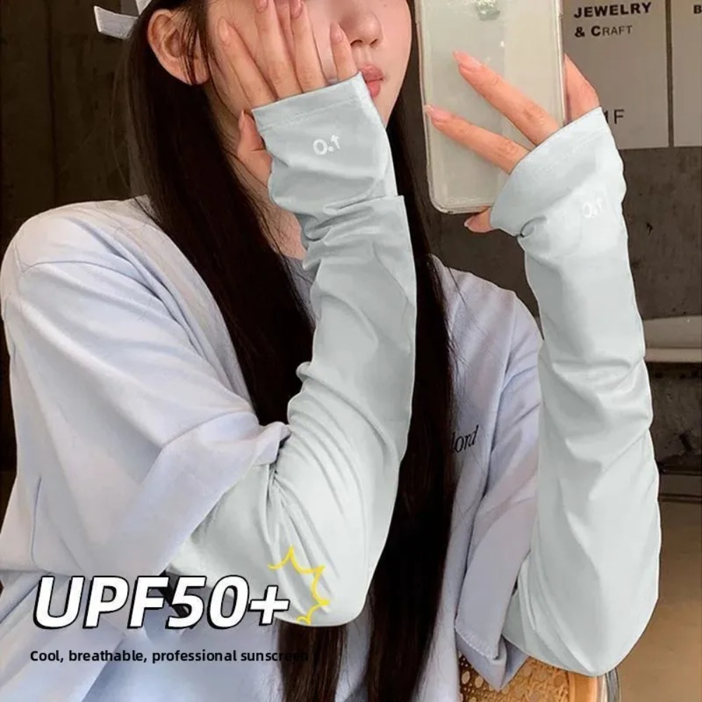 New Fashion Ice Silk Loose Sle - Women'S Fashion Gloves のレビューと価格