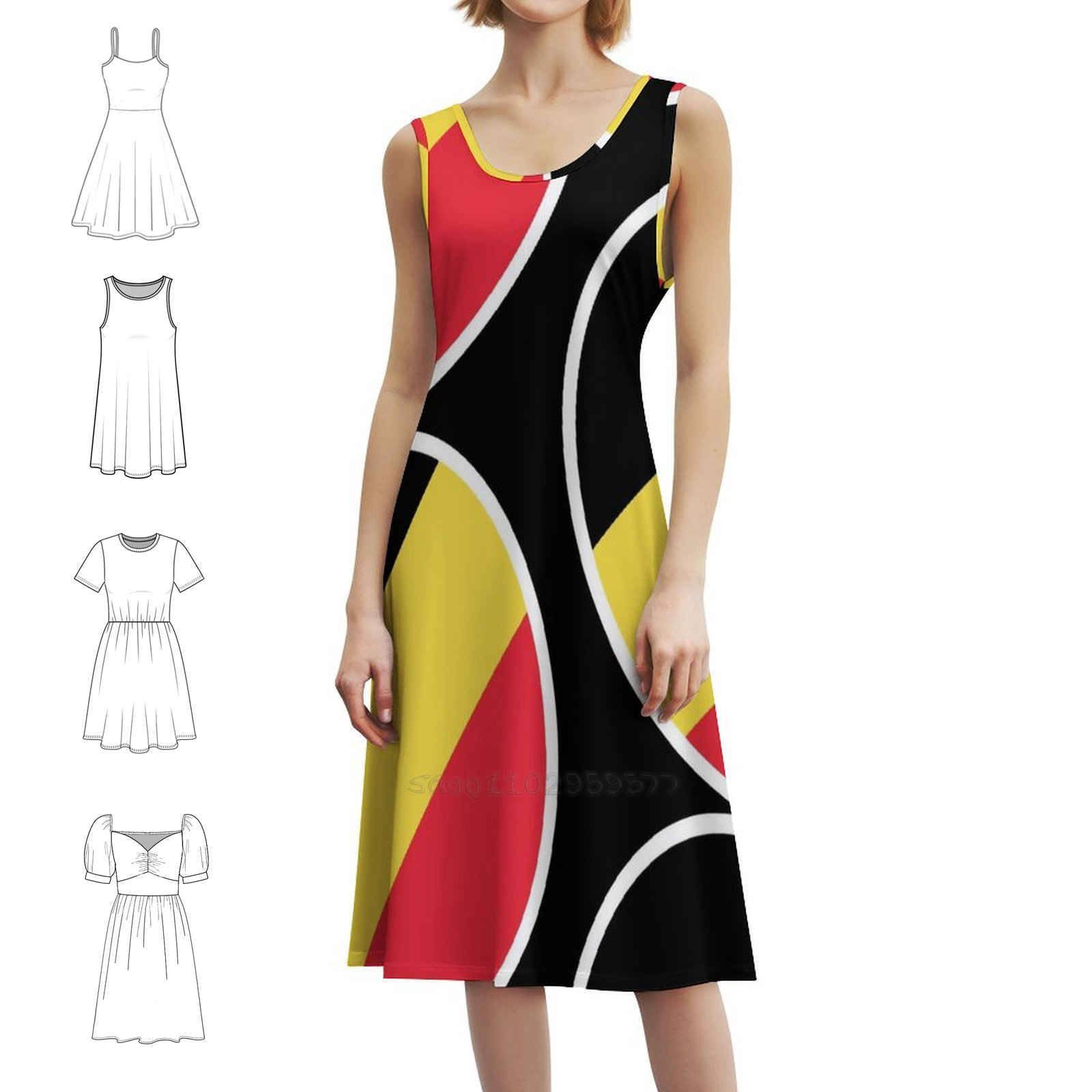 Belgian Flag Gifts Stickers &  - Women Fashion Gown のレビューと価格