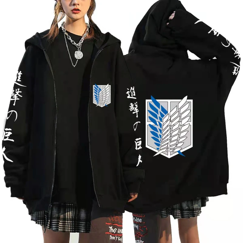 Anime Zipper Hoodie Sports Coa - Women'S Fashion Zip Hoodie のレビューと価格