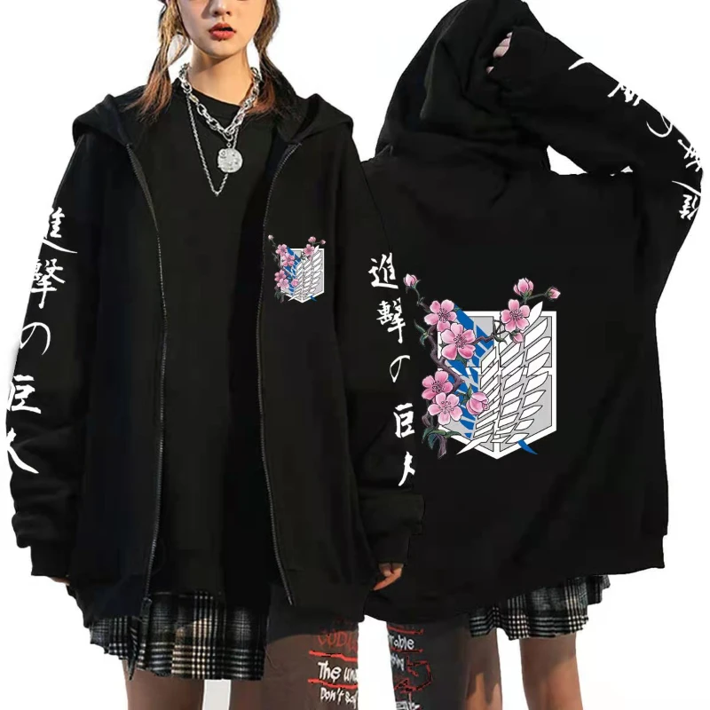 Anime Zipper Hoodie Sports Coa - Women'S Fashion Zip Hoodie のレビューと価格