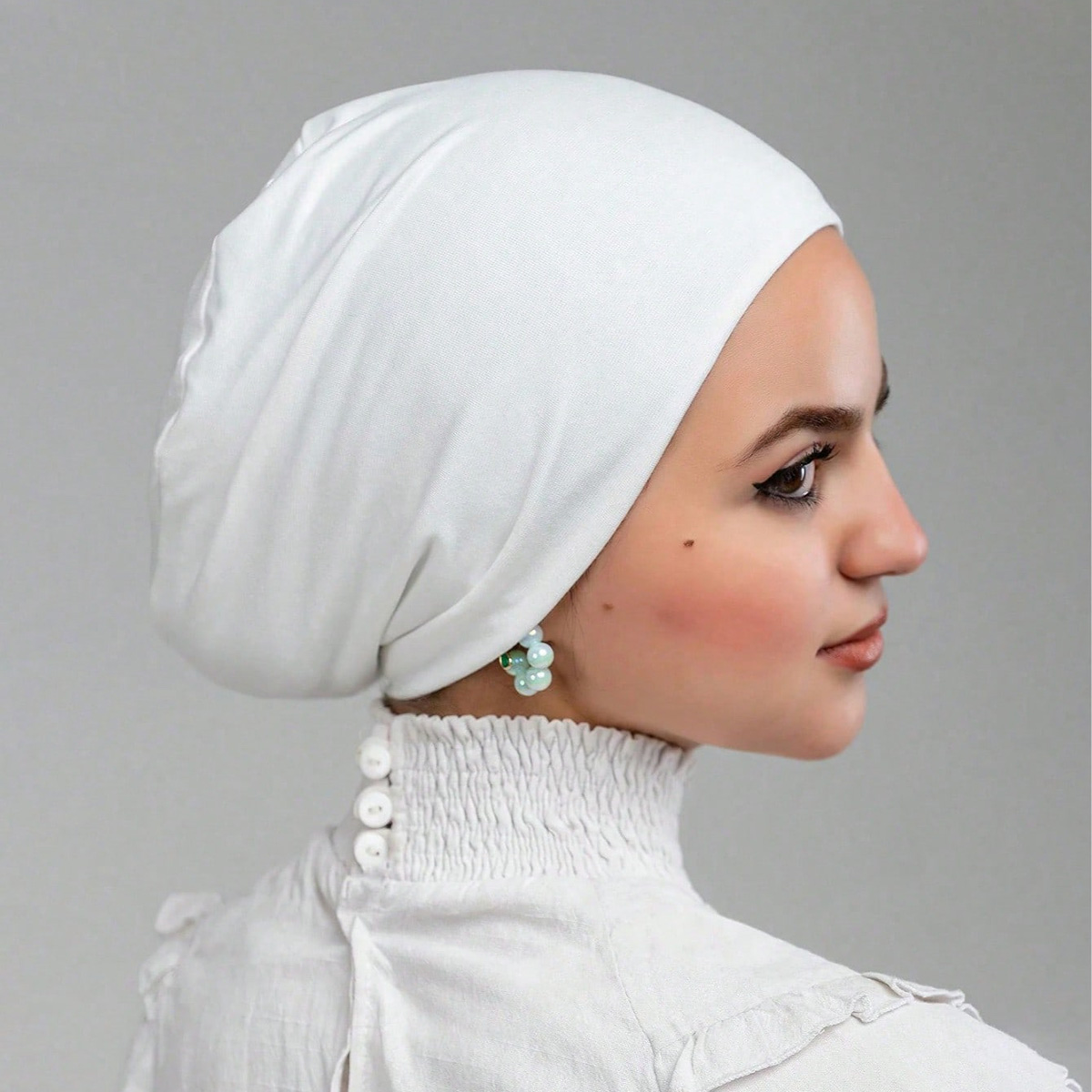 Hot Soild Cotton Modal Jersey  - Women Fashion Hats のレビューと価格