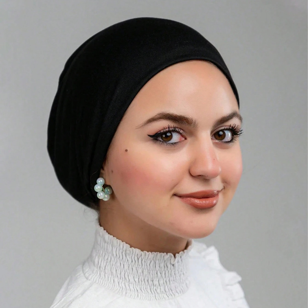 Hot Soild Cotton Modal Jersey  - Women Fashion Hats のレビューと価格