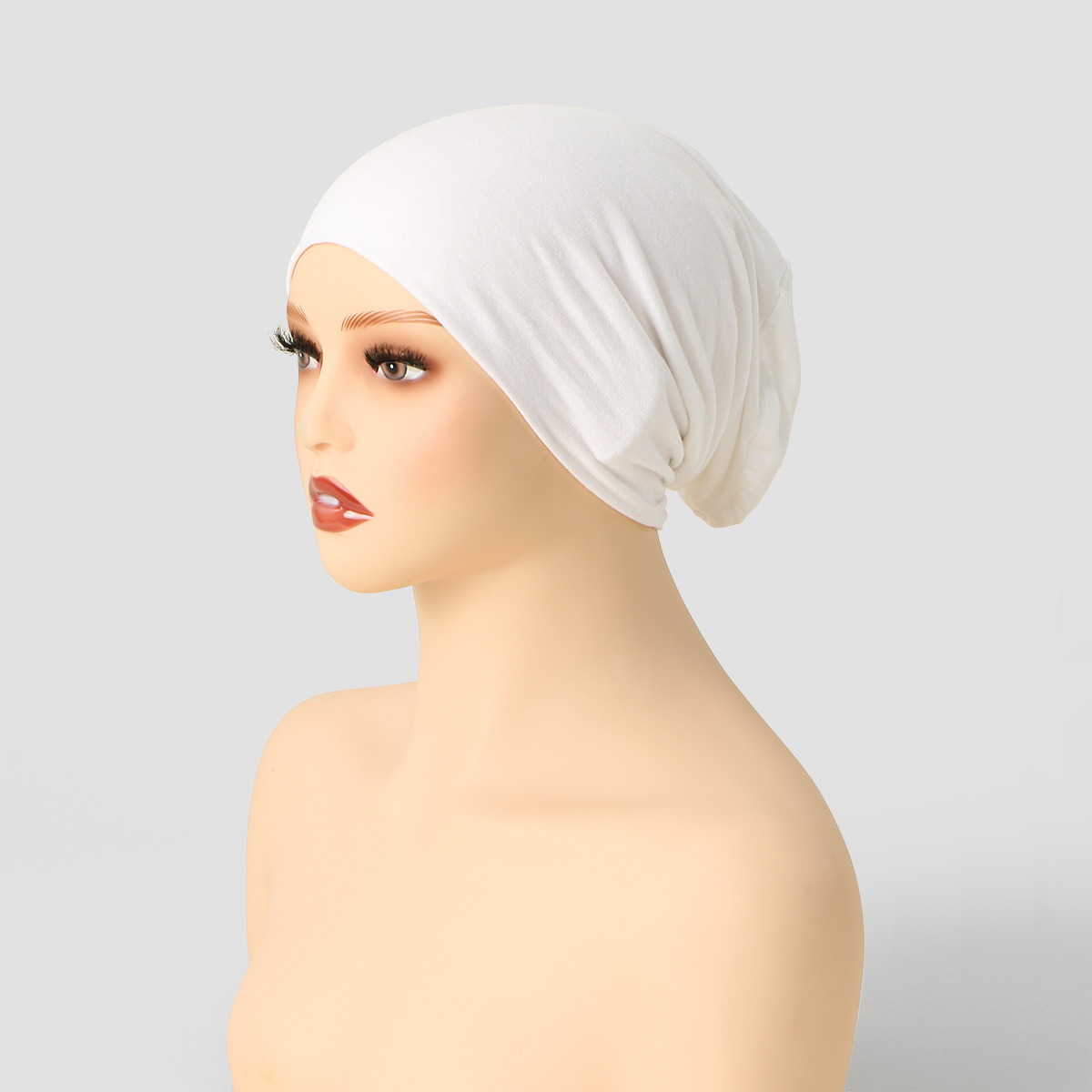 Hot Soild Cotton Modal Jersey  - Women Fashion Hats のレビューと価格