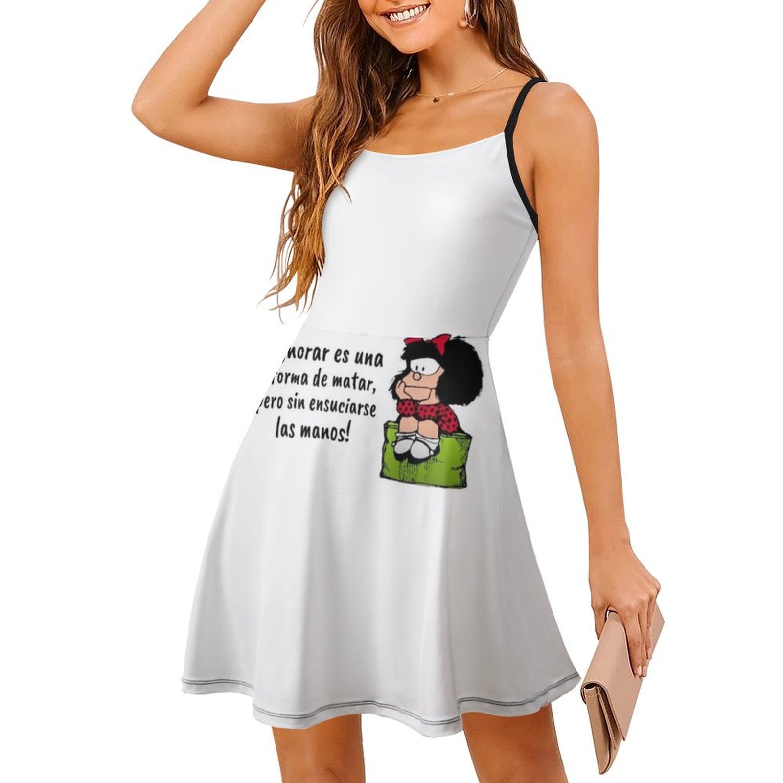 Spanish Quotes And Mafalda Com - Women Fashion Gown のレビューと価格