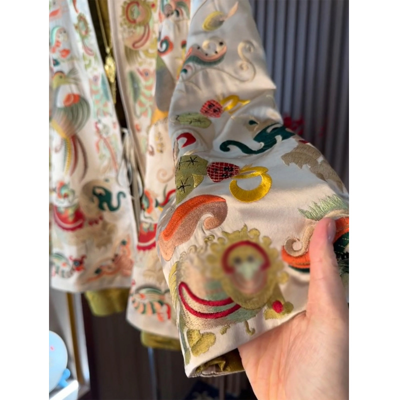New Chinese Style Kimono Cardi - Women Fashion Style のレビューと価格