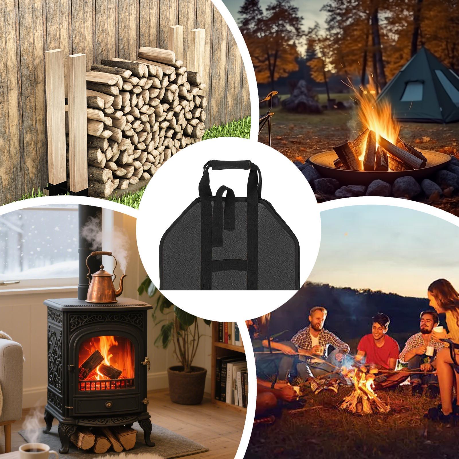 Firewood Carrier Large Portabl - Canvas Tote Bag のレビューと価格