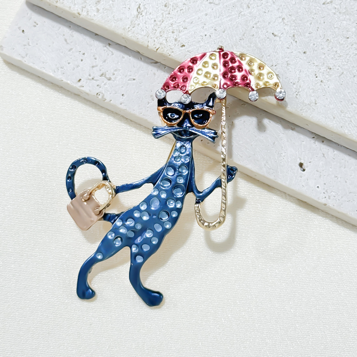 Elegant Enamel Cat Umbrella Br - Women'S Fashion Umbrella のレビューと価格