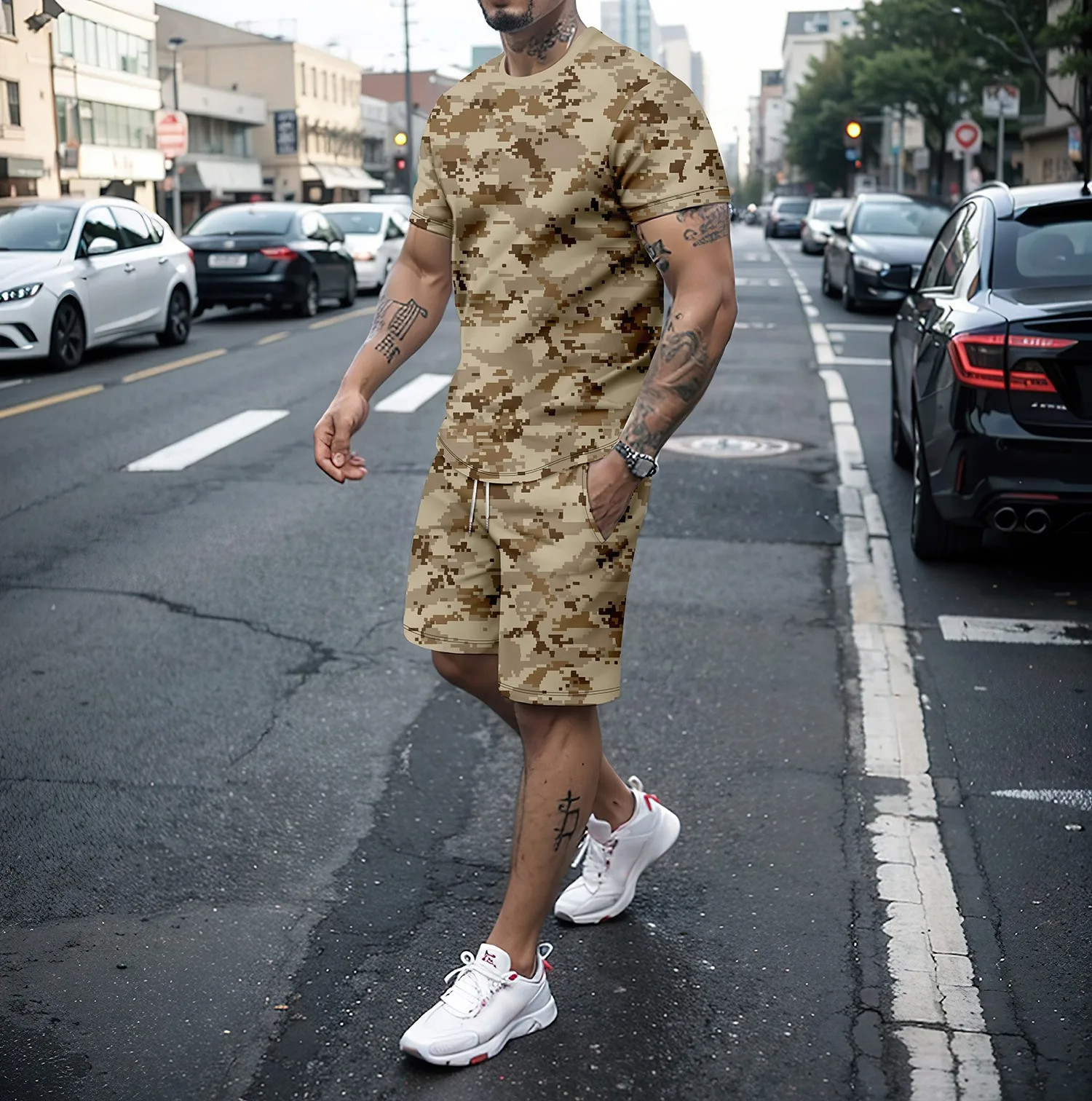 Camouflage Outdoor Tracksuits  - Women Fashion Images のレビューと価格