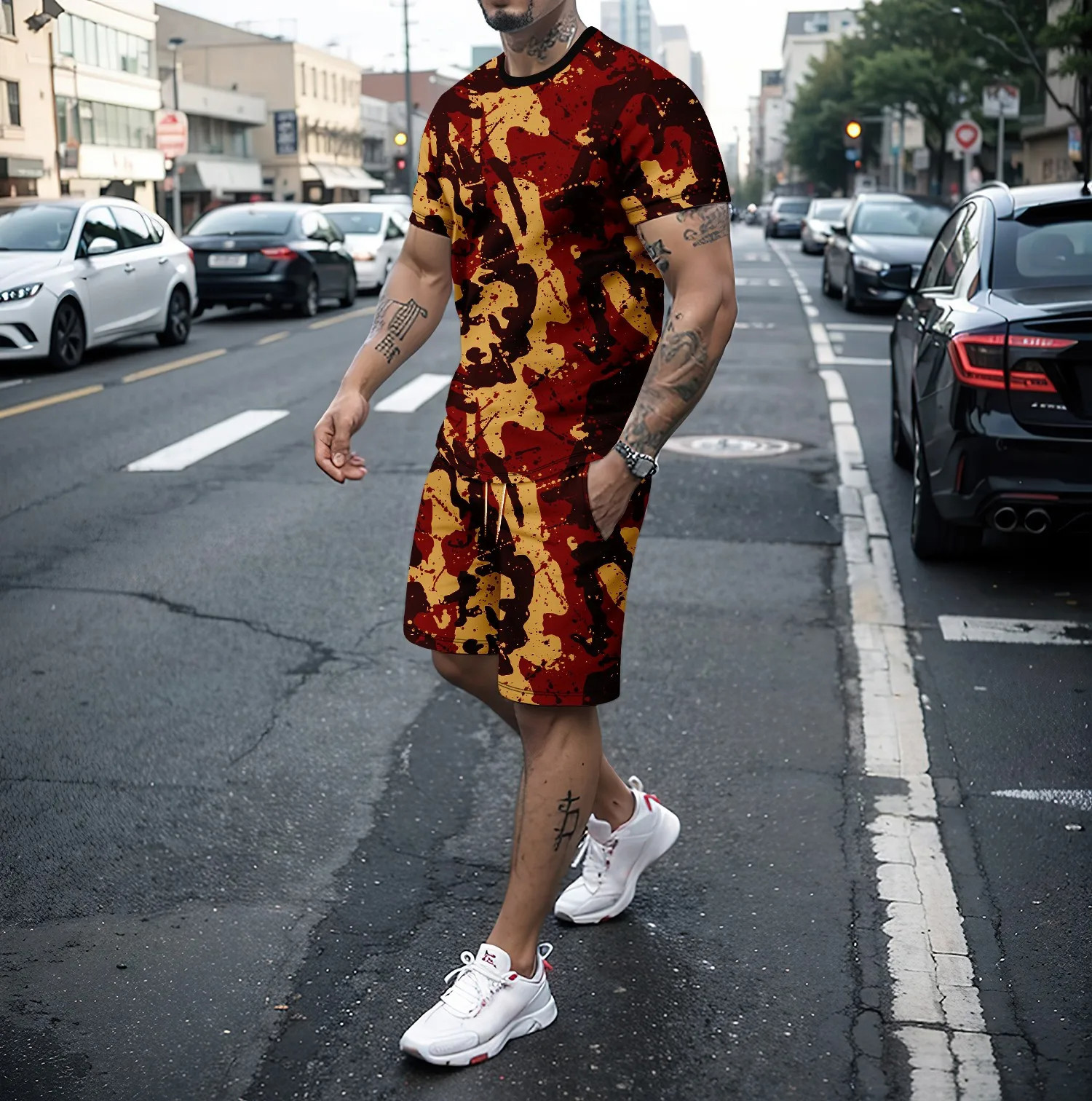 Camouflage Outdoor Tracksuits  - Women Fashion Images のレビューと価格