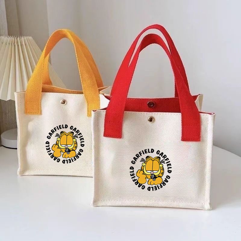 Garfield anime cartoon cute st - Canvas Tote Bag のレビューと価格