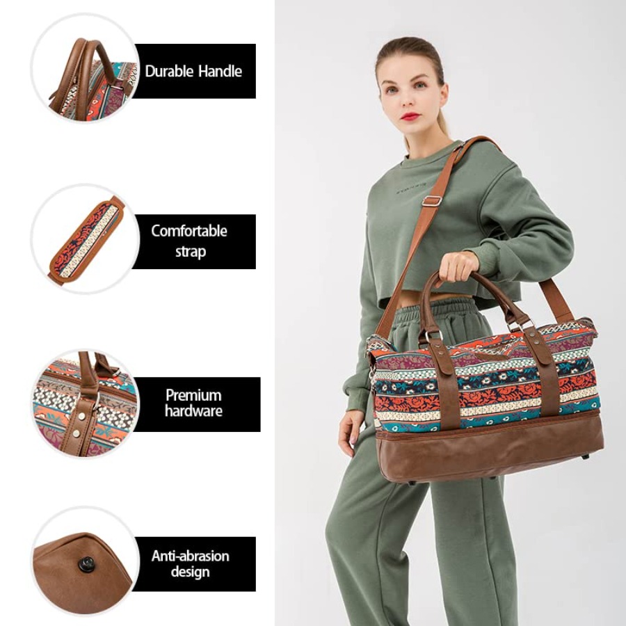 Garment Bag with Shoes Compart - Canvas Tote Bag のレビューと価格