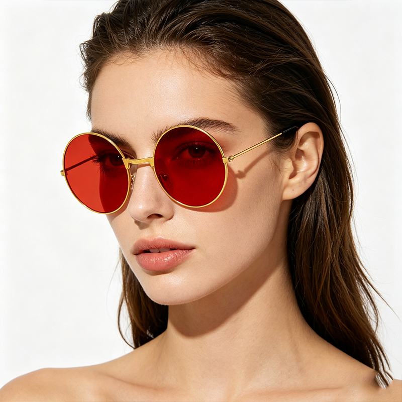 Classic Vintage Round Frame Su - Women'S Fashion Eyeglasses のレビューと価格