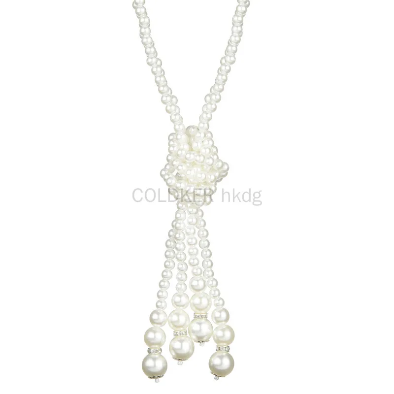 1920s Pearls Necklace Fashion  - Women Queen Fashion のレビューと価格