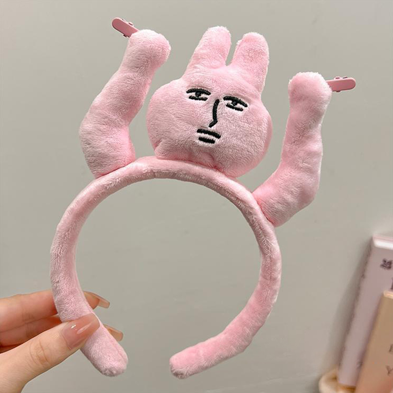 1pc Cute Pink Rabbit Ear Headb - Women Fashion Fun のレビューと価格
