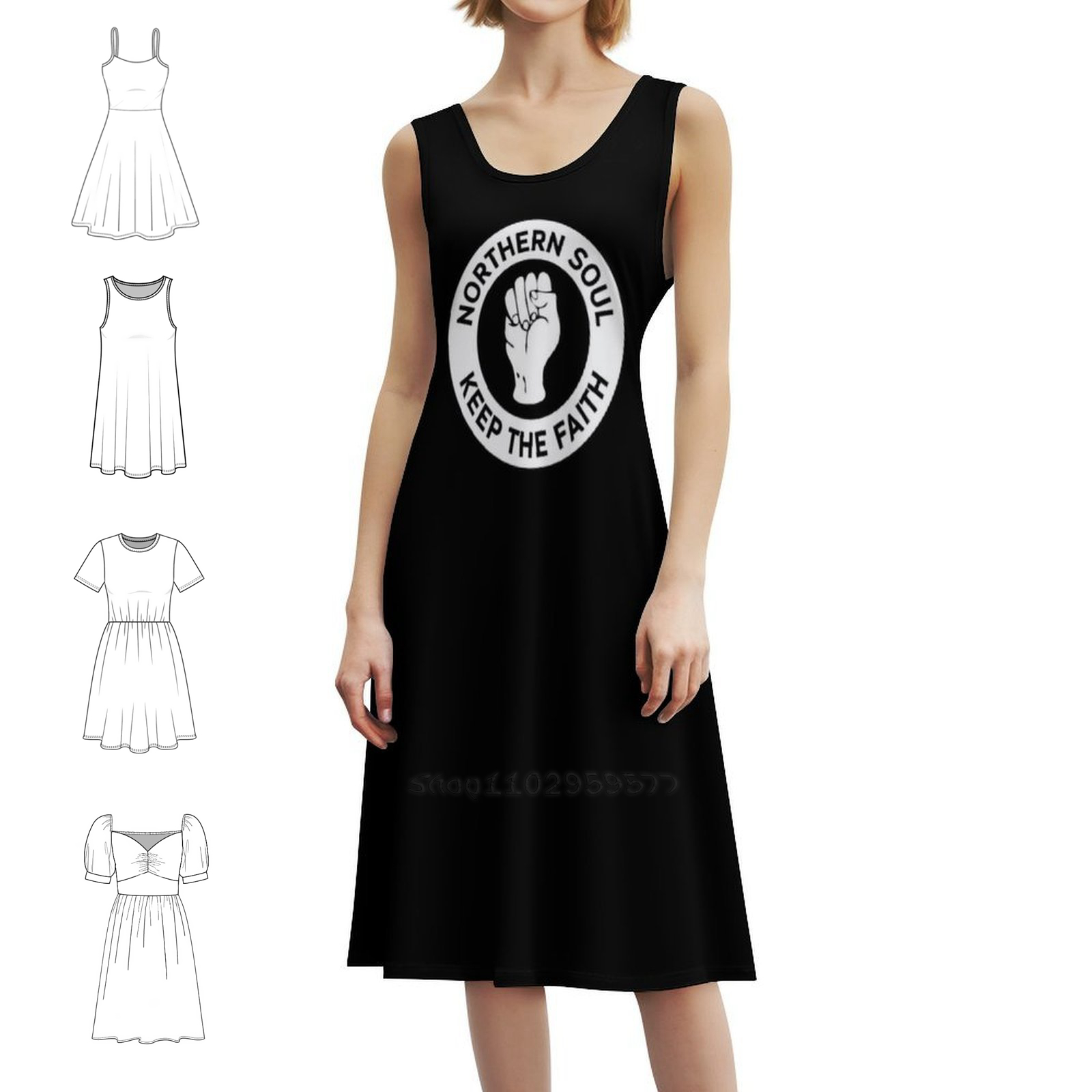 Northern Soul-Keep The Faith B - Women Fashion Gown のレビューと価格