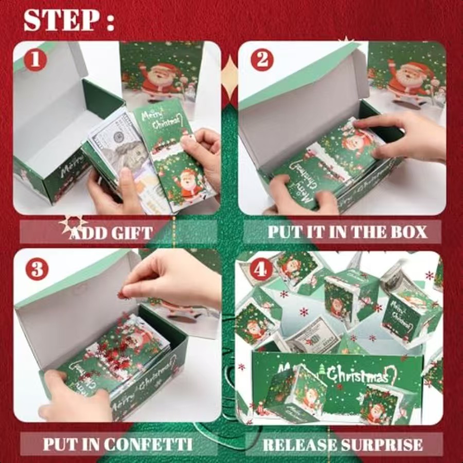 Christmas Surprise 6 8 12 20 B - Women'S Fashion Gifts のレビューと価格