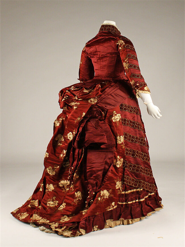 1890s Victorian Red Edwardian  - Women'S Fashion Victorian Era のレビューと価格