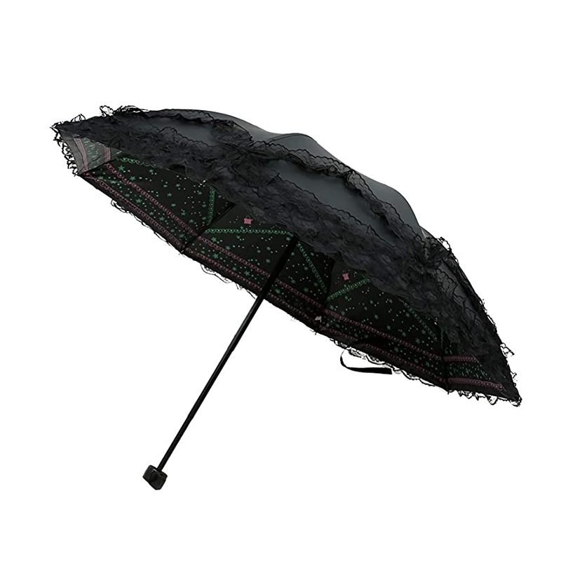 Fashion Lace Sun Umbrella Stro - Women'S Fashion Umbrella のレビューと価格