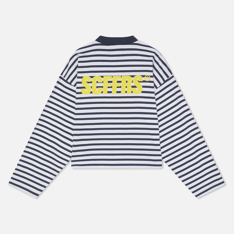 SCFFRS Striped Sweatshirt Tops - Women'S Fashion Sweatshirts のレビューと価格