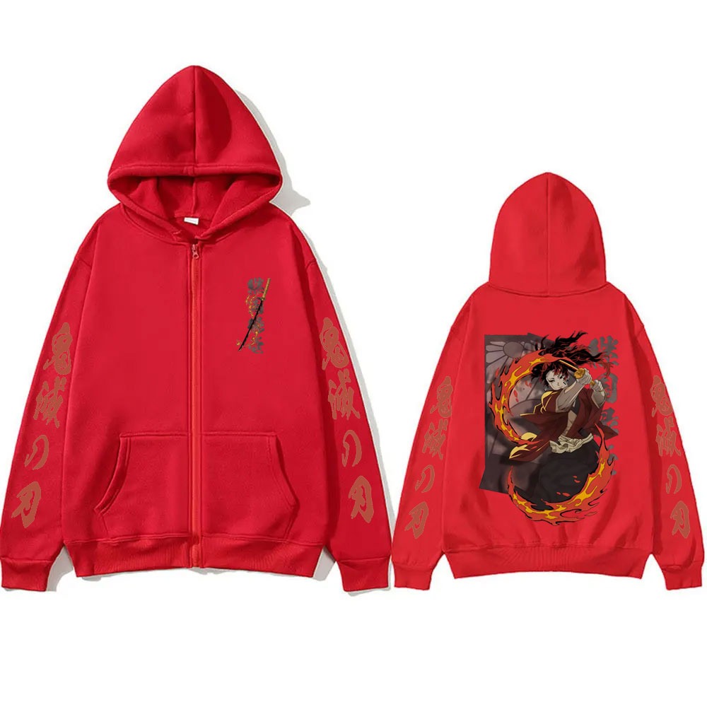 New Demon Slayer Tsugikuni Yor - Women'S Fashion Zip Hoodie のレビューと価格