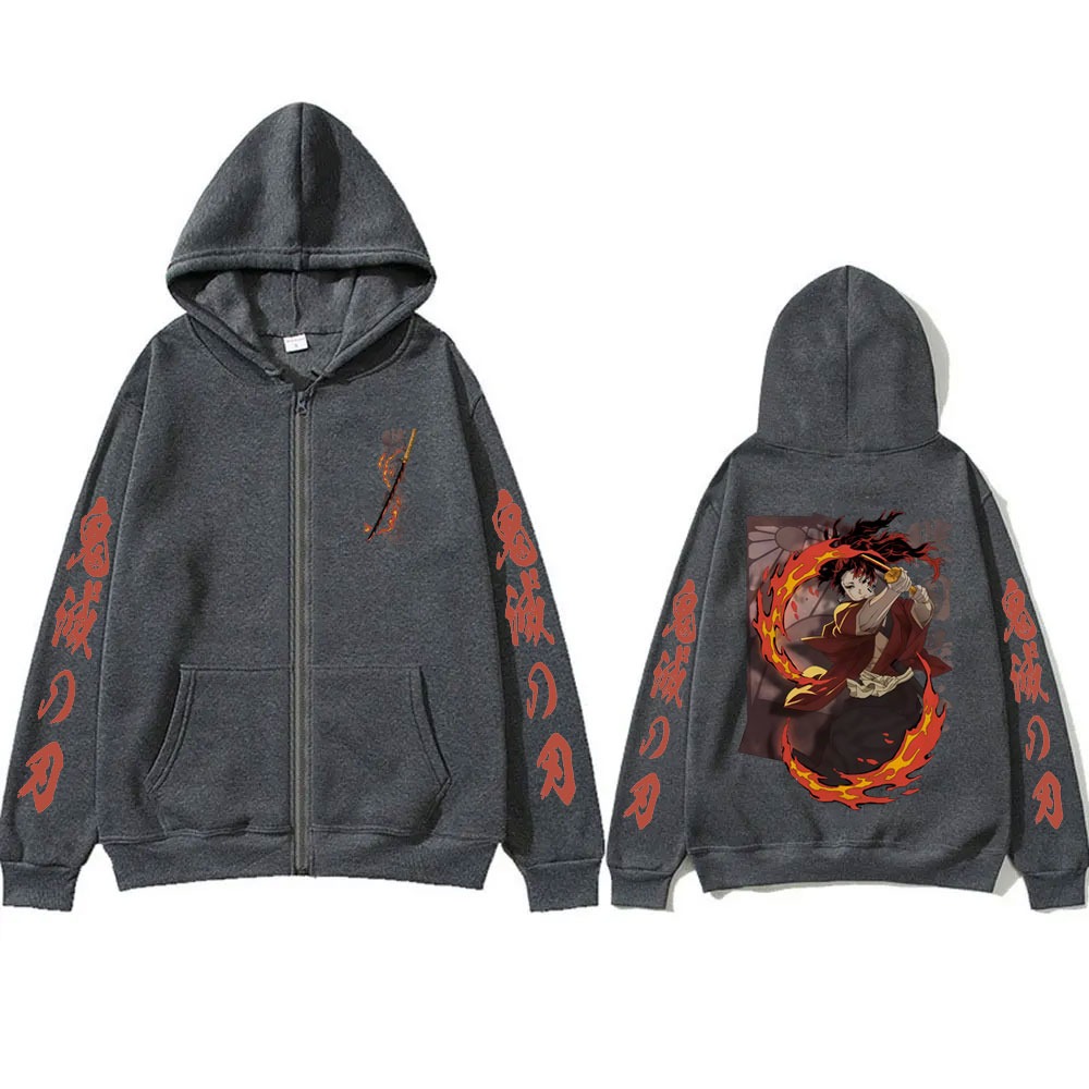 New Demon Slayer Tsugikuni Yor - Women'S Fashion Zip Hoodie のレビューと価格
