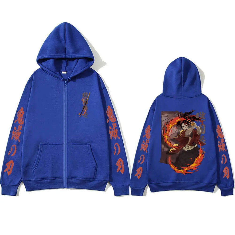 New Demon Slayer Tsugikuni Yor - Women'S Fashion Zip Hoodie のレビューと価格