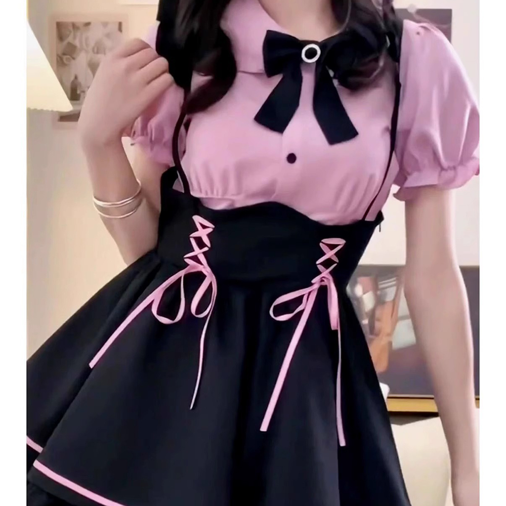 Jirai Kei Cosplay Costume Anim - Women'S Fashion Suit のレビューと価格