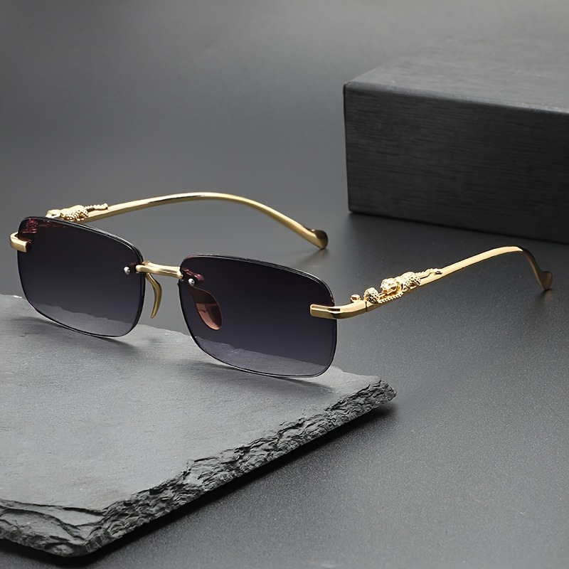 Fashion Rimless Metal Sunglass - Women'S Fashion Eyeglasses のレビューと価格