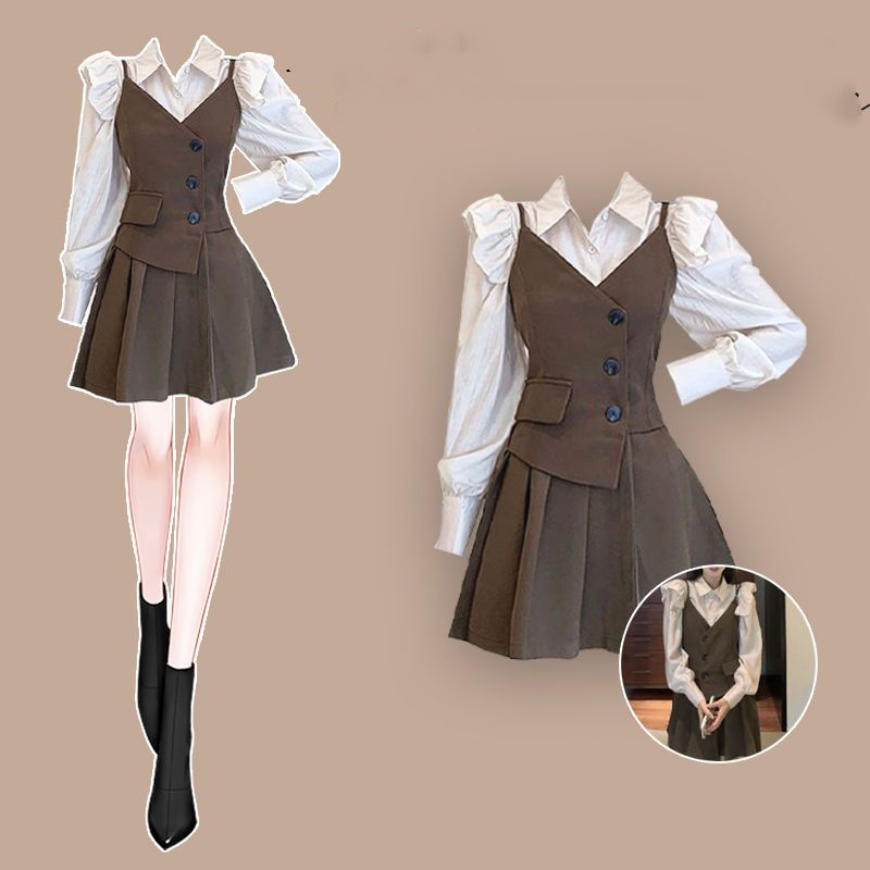 Women's Preppy Style Blouse Ov - Women'S Fashion Overalls のレビューと価格