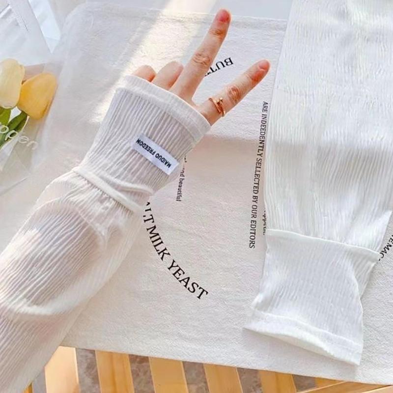 Fashionable Loose Thin Ice Sil - Women'S Fashion Gloves のレビューと価格