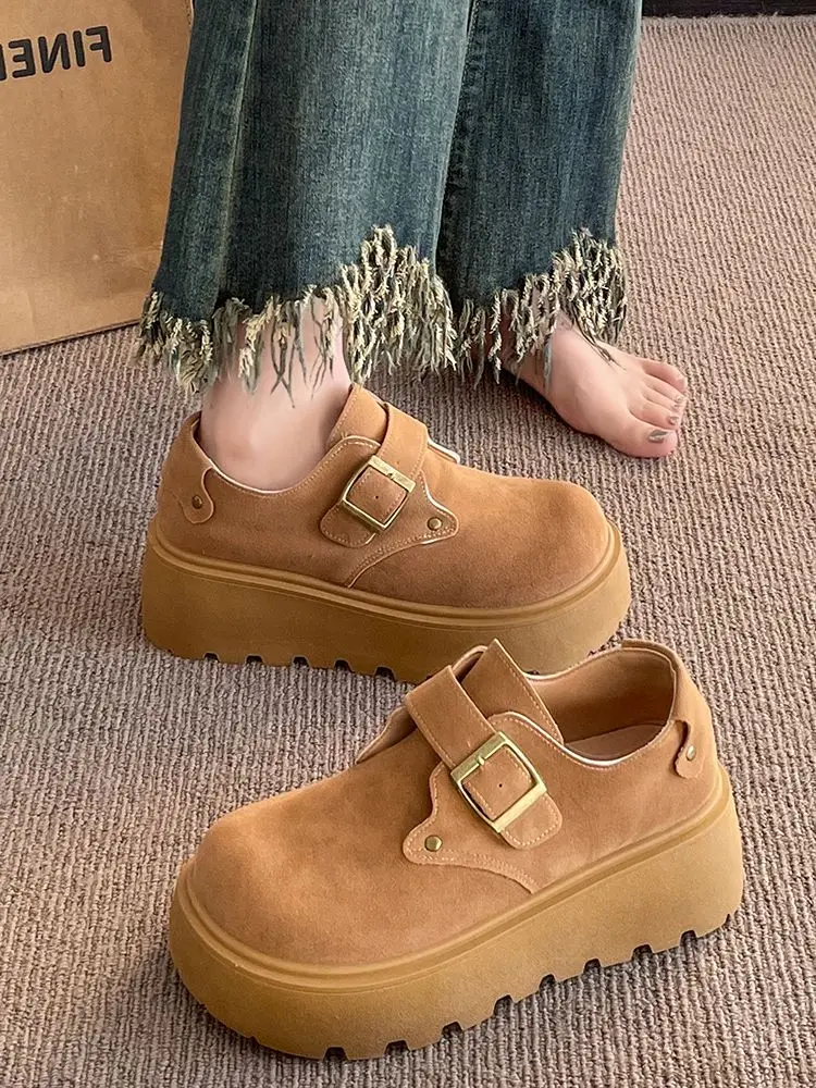 Round Toe High Heels Platform  - Women'S Fashion Quick Delivery のレビューと価格
