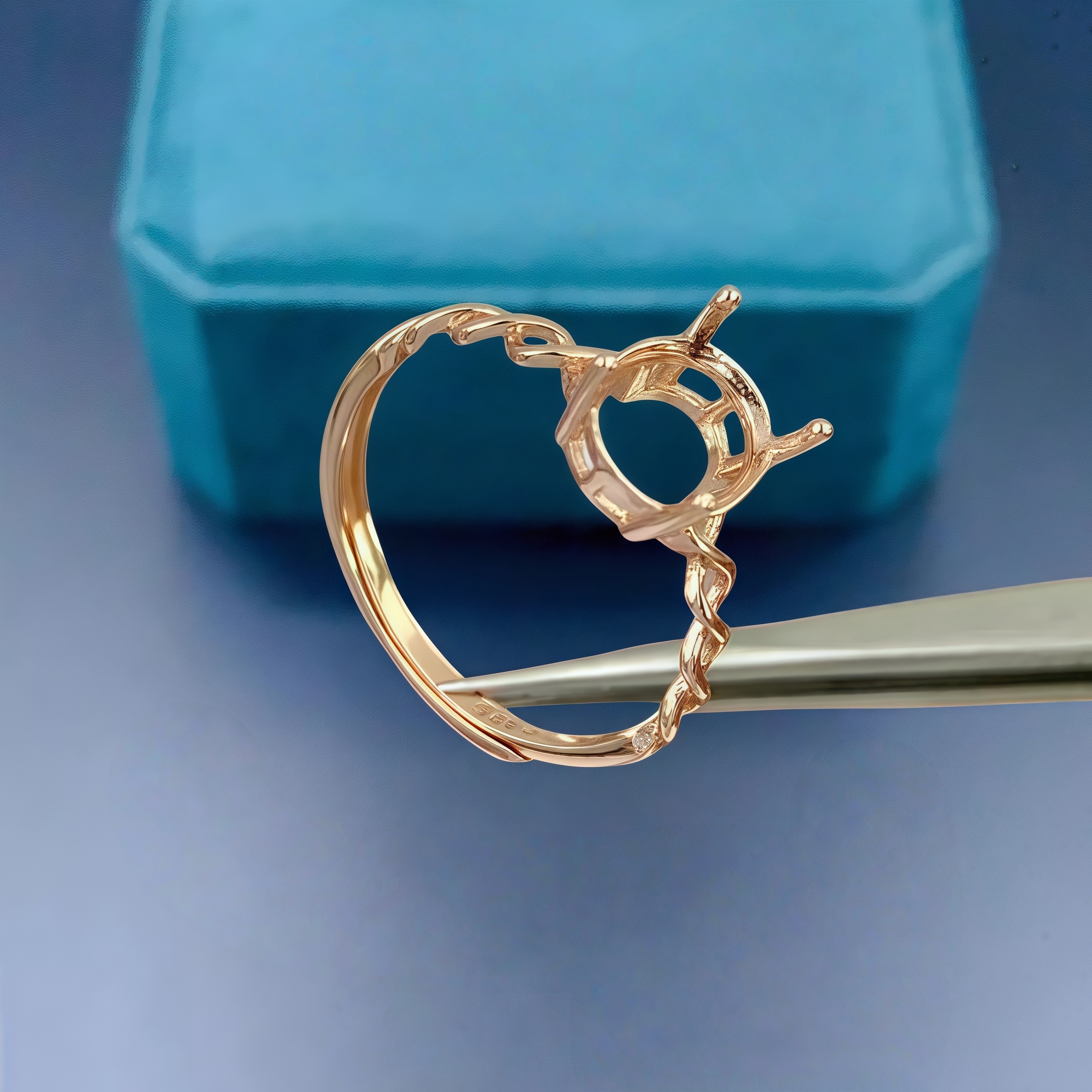DIY Empty Ring Holder S925 Ste - Women Fashion Rings のレビューと価格