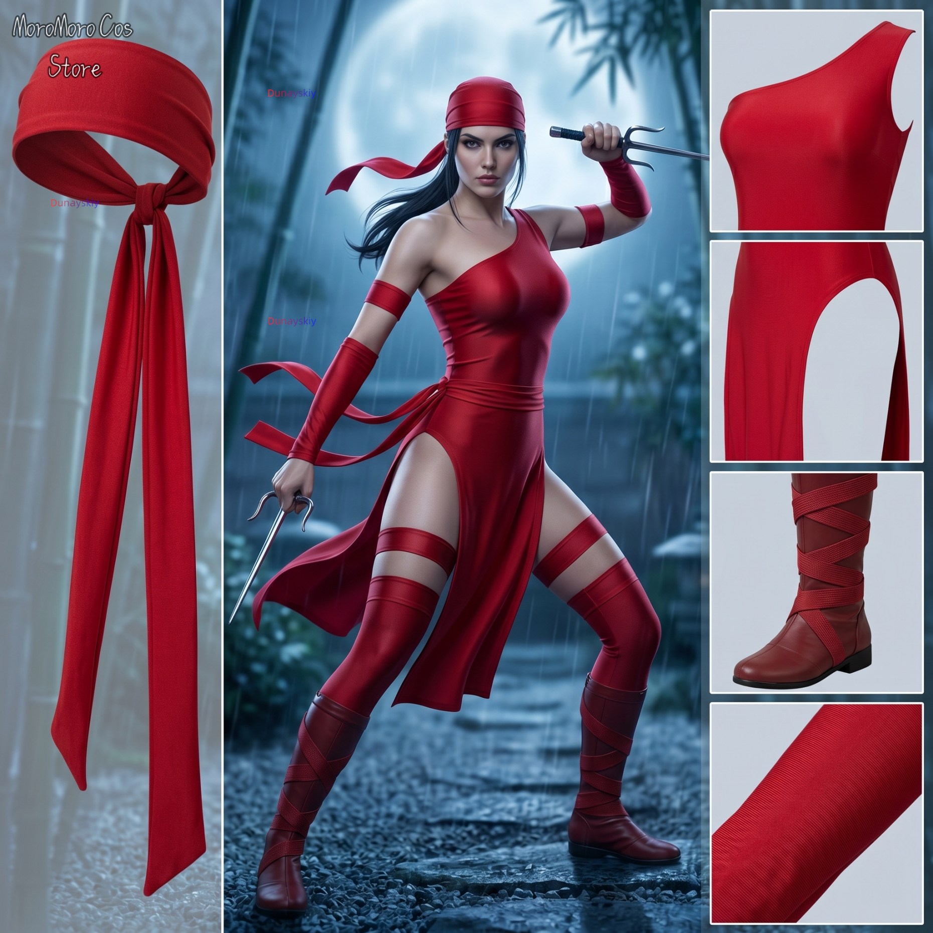 Anime Elektra Natchios Cosplay - Women'S Fashion Suit のレビューと価格
